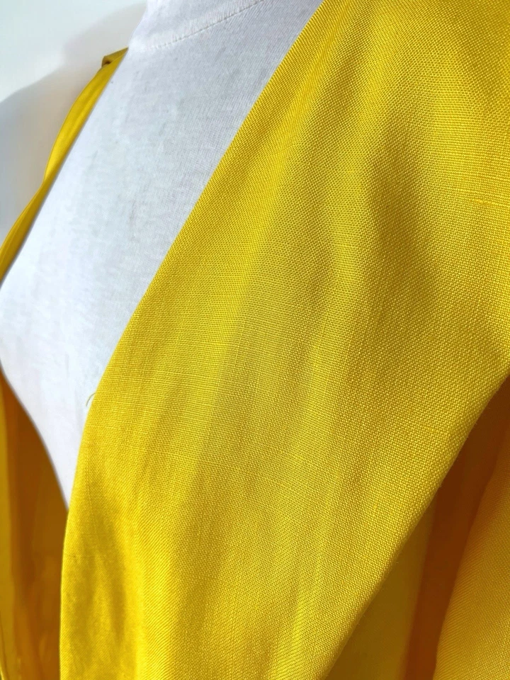 De colección años 80 G.B. Blazer Scott Mezcla de Lino Dinero Antiguo Inspirado en la Princesa Diana Talla 8 Foto 4 de 4