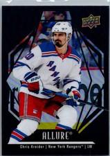 2022-23 Upper Deck Allure #36 Chris Kreider Black Rainbow