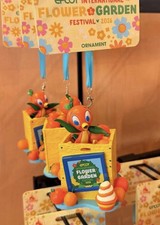 Disney Parks 2026 Epcot Flower Garden Festival Orange Bird Ornament NEW