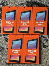Lot Of 5 Protect Onn Glass 7 Inch Tablet Glass Screen Protector 2019-24 NIB