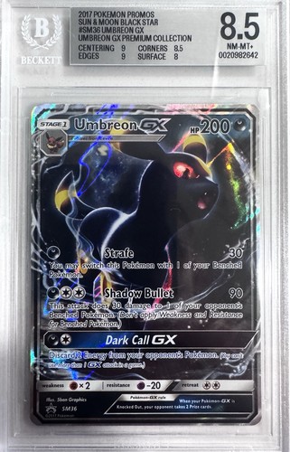 Umbreon-GX graded BGS 8.5 for sale on eBay