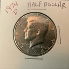 1974 D Kennedy Half Dollar Beautiful Circulated DDO