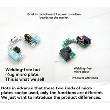 For Logitech GPW Gen 1 Mouse No Soldering Micro Change Button Small Board