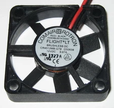 Comair Rotron 45 mm Quiet Electric Fan - 12 V - 6.9 CFM - 22 dB - CR4512MB