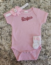Dodgers baby/newborn clothes La Dodgers baby shower Dodgers baseball baby gift