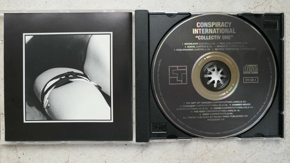 Conspiracy International / Chris Carter Collectiv One CD CTI CD 1 UK 1996 M- - Bild 2 von 4