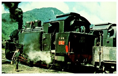 Indonesian State Railways West Sumatra Division #E-1018 0-8-2 Rank Tank Loco