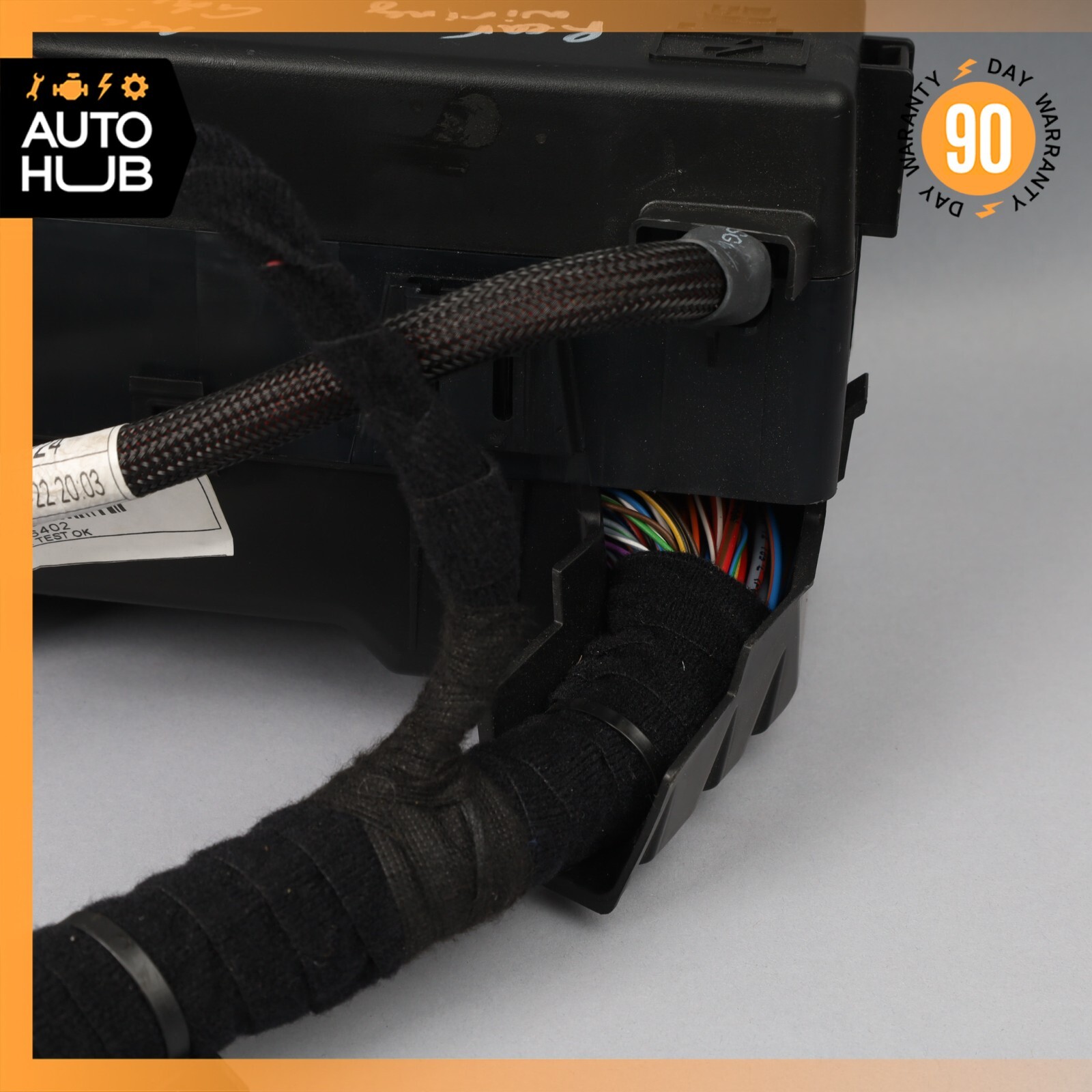 2018 Maserati Ghibli M157 3.0L RWD Rear Trunk Fuse Box w/ Wire Harness OEM
