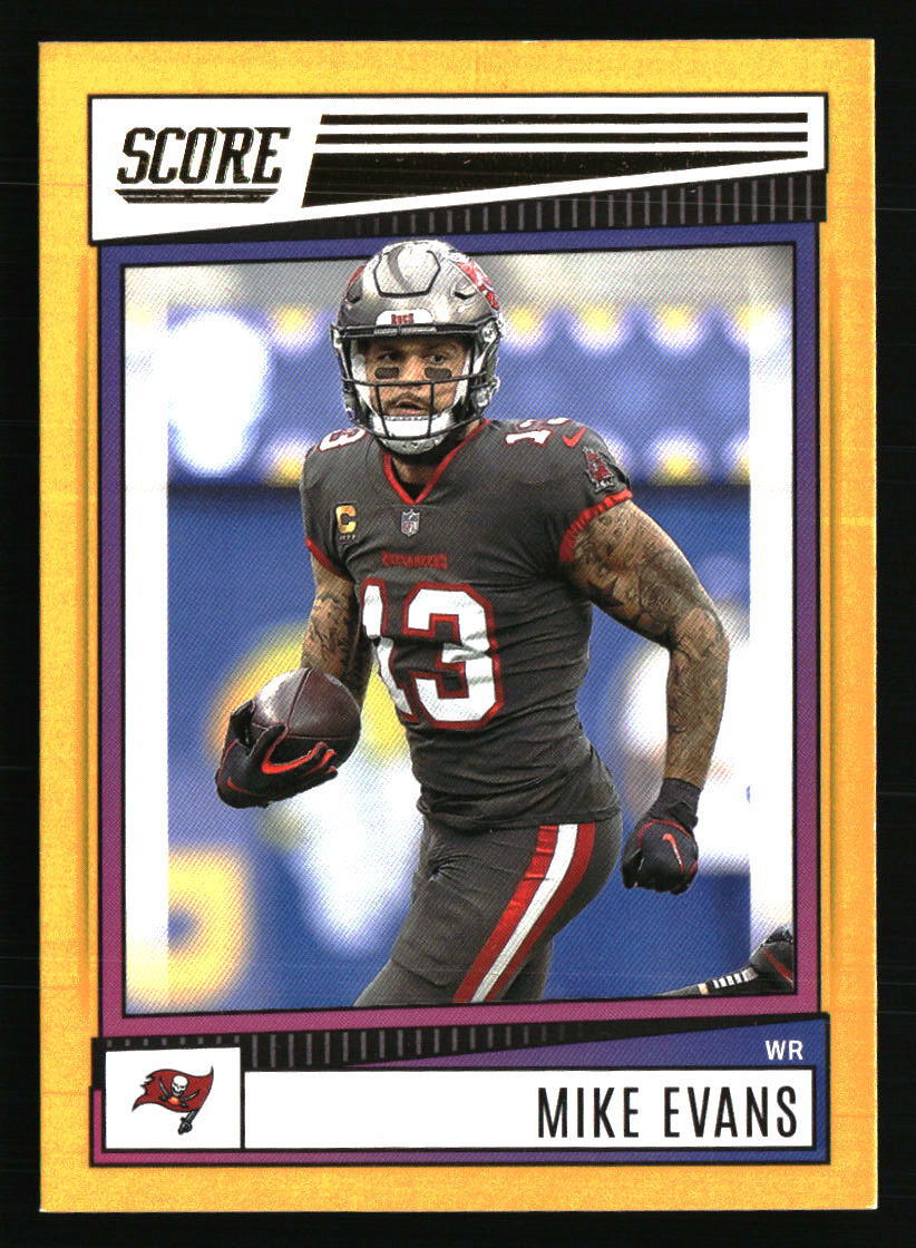 Mike Evans 2022 Score Gold #64 Football Card