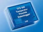 USB Temperatur und Luftfeuchte Datenlogger TFD 500 + Software CD+Bat FERTIGGERÄT