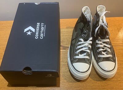 New Converse Chuck 70 Hi x Carhartt WIP Camo 169221c M 6.5 W 8.5