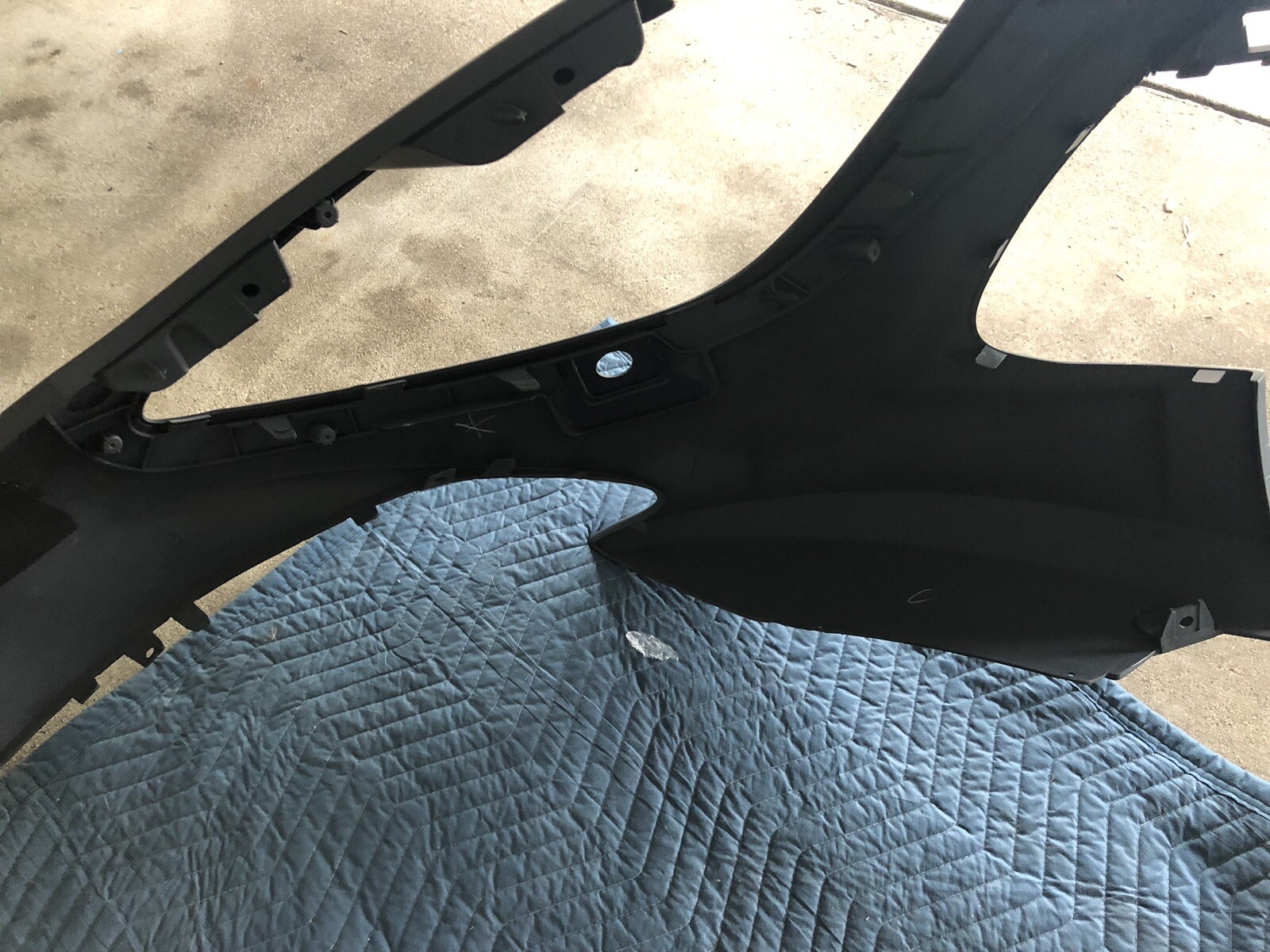 Mclaren 720s 720 Front Bumper Cover Damaged OEM 14A0153CP