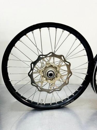 2022 Husqvarna TC125 DID Wheel Set Rim 21/19 Hub Rotor Rear Front 2500900184430 - Picture 2 of 7