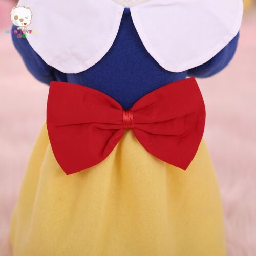 Pets Dog Cat Snow White Costume Cute Outfit Dress-Up Halloween Easter Party - Picture 6 of 15