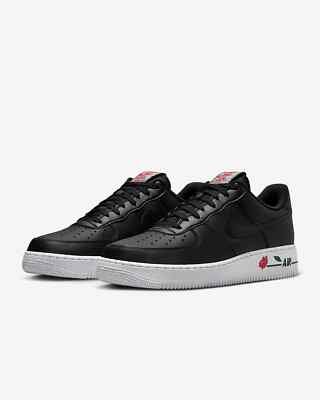IB4473-010 Nike Air Force 1 Low '07 LX Rose Black (Herren)