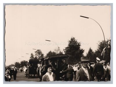 Berlin 1959 - Street of June 17 on May 1 - Old Photo 1950s