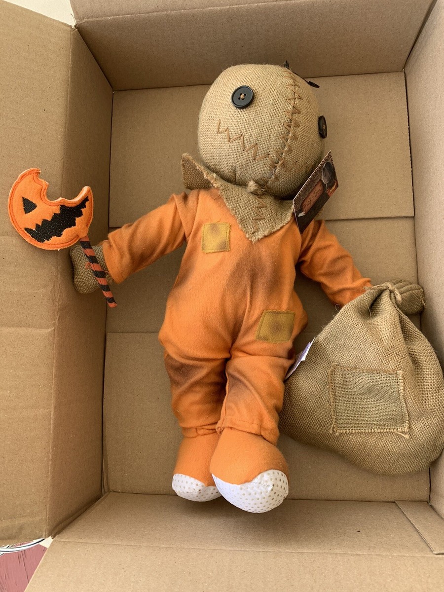 Spirit Halloween Sam Trick 'r Treat Plush | eBay