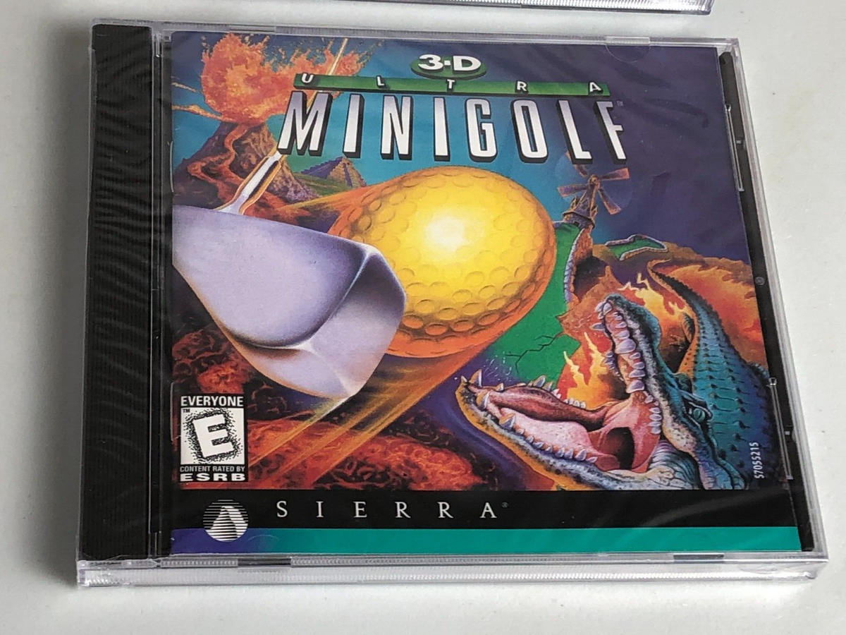 Sierra 3D Ultra Pinball the Lost Continent & 3D Ultra Minigolf Pc