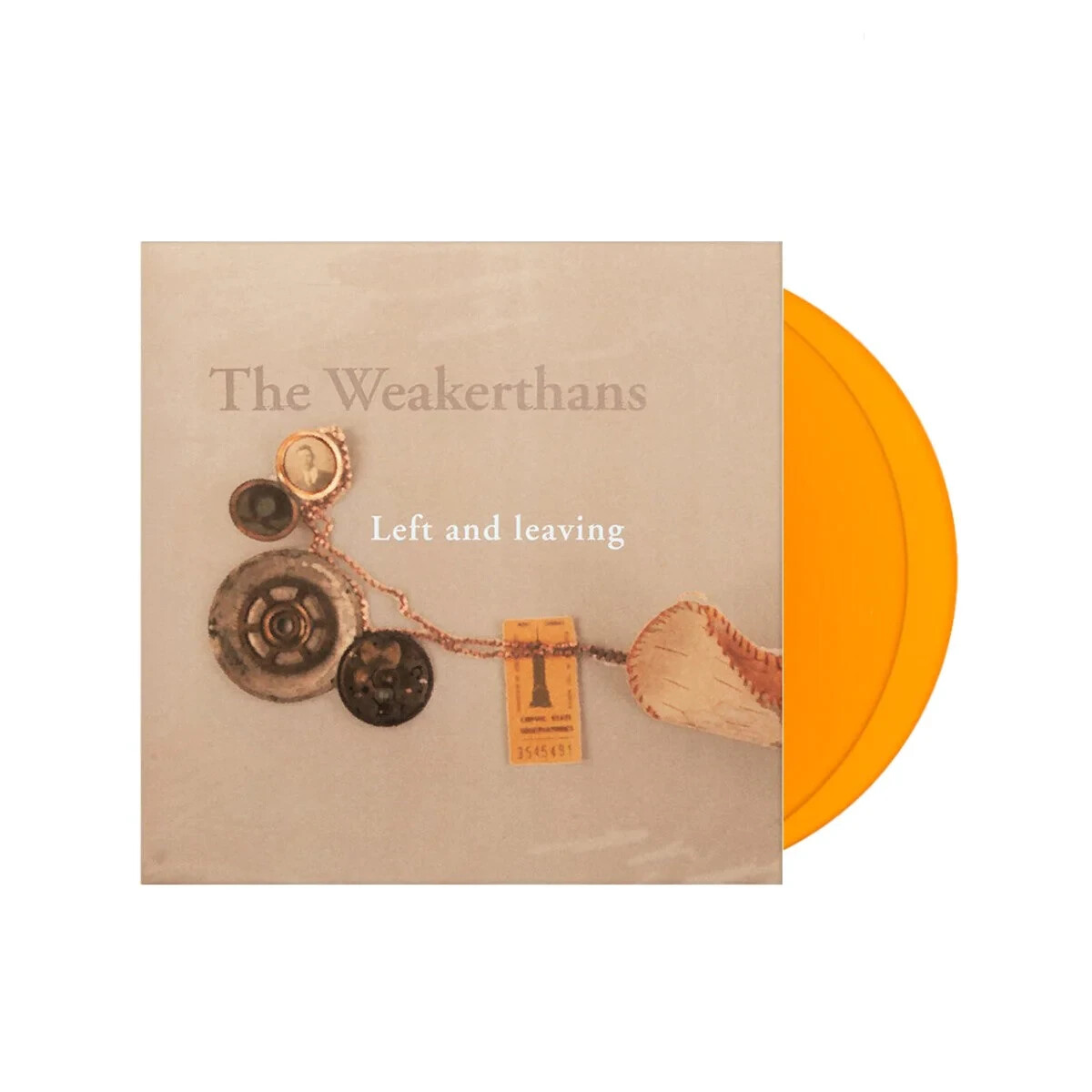 The Weakerthans - LEFT И LEAVING - 2 виниловых пластинки ОРАНЖЕВОГО цвета - НОВЫЕ И ЗАПЕЧАТАННЫЕ!!
