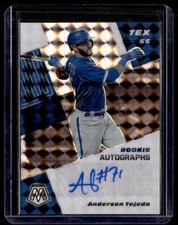 2021 MOSAIC ROOKIE AUTO ANDERSON TEJADA RANGERS