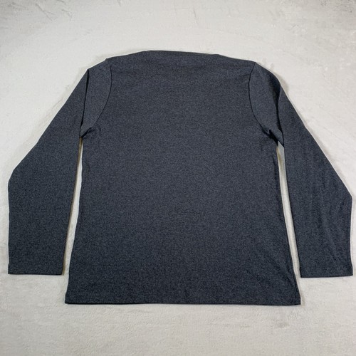 J CREW Shirt Womens Size 2X Gray Long Sleeve The Perfect Fit Tee T-Shirt NEW - Picture 6 of 12