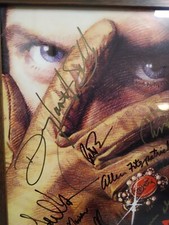 Rare OOAK The Scarlet Pimpernel Minskoff Theatre Framed Poster 30+ Signatures