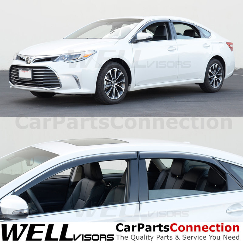 WellVisors Window Visors 13-18 For Toyota Avalon Side Deflectors