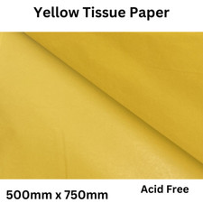 Coloured Tissue Paper - High Quality & Acid Free - 22 Colours 50 Sheet Packs 