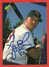 GREG BLOSSER - 1993 Classic/Best Gold #27   Minor League Autographed Card