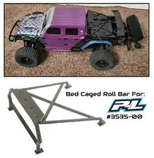 3D Bed Rack Cage Roll Bar for Proline #3535-00 Jeep Gladiator Crawler Body