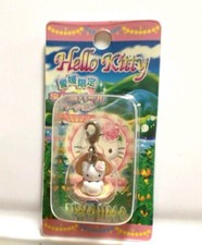 Hello Kitty Vintage Keychain mascot charm SANRIO Gotochi Pearl rare