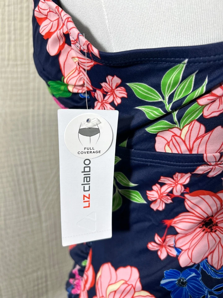 Traje de baño liz claiborne mujer una pieza tallas 16W, 24W Foto 4 de 4