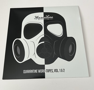 Muscadine Bloodline Vinyl Quarantine Work-Tapes Vol. 1&2 Rare Limited Edition