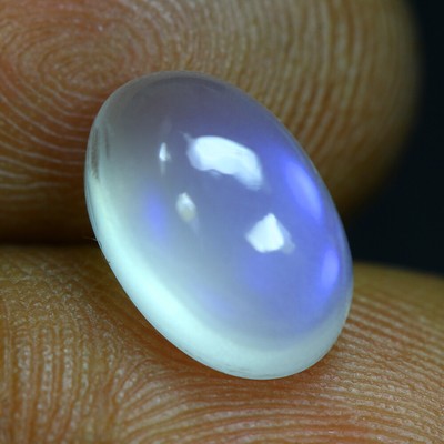 3.10 Cts_Great Electric Blue Shadow_100 % Natural Unheated Blue Moonstone_India