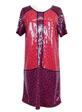 Marc by Marc Jacobs- Pink & Purple Sequin Dress Sz XS