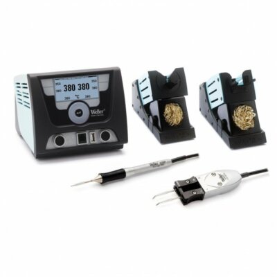 Weller WX2021 2-Kanal Lötstation mit WX2, WXMP Micro Pen und WXMT Zange