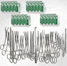 86 Pcs Veterinary Canine Spay Set Kit Pack Dog Surgical Stainless Premium Grade