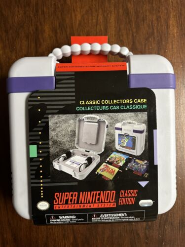 Super Nintendo Classic Edition Collectors Case - PDP NEW - Foto 1 di 6