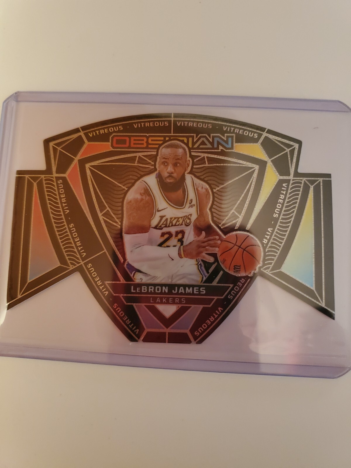 2023-24 Obsidian LEBRON JAMES Vitreous BATMAN BATARANG CaseHit SSP 🔥🔥🔥