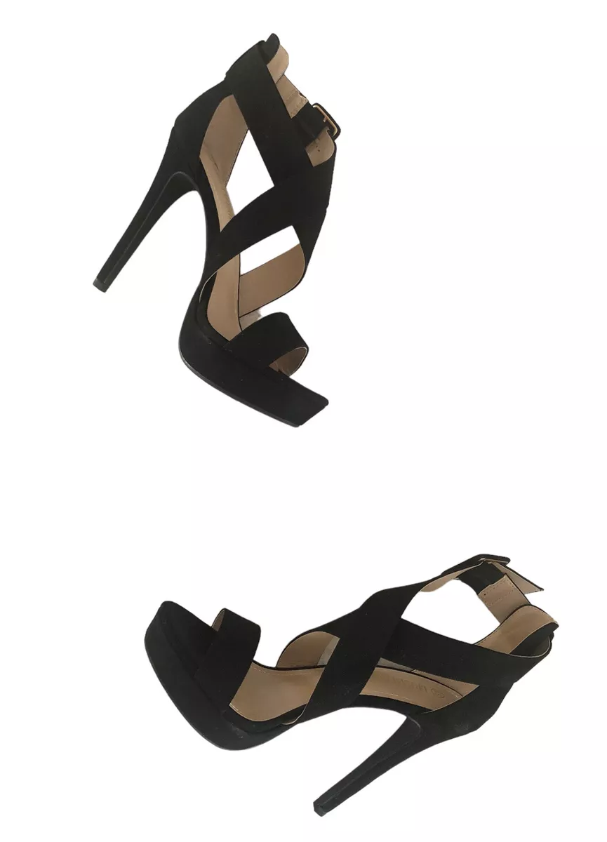 Comfortable strappy sandals heels 2025