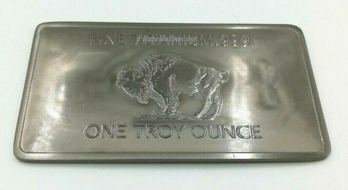 1oz Troy Titanium Bullion Ounce Troy Titanium Original Gray Buffalo Bullion Bullion - Picture 8 of 12