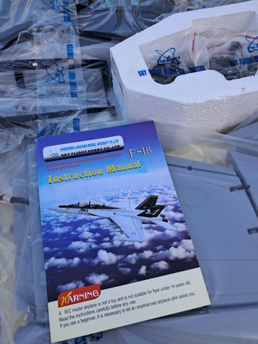 Jet F -18, nuovo, Twin EDF, Tilt Wings, Vector Thrust - Foto 5 di 13