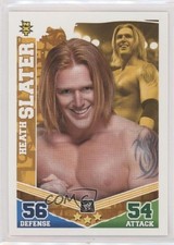 2010 Topps WWE Slam Attax Mayhem Heath Slater 00jz