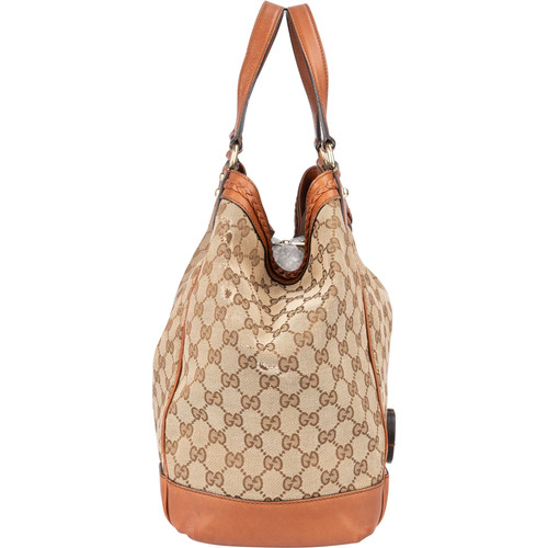 Gucci GG Monogram Ribbon Handbag Tasche - 第 3/10 張圖片