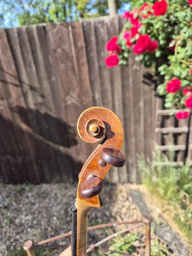 Nice Old German Violin Made Around 1900. 4/4 - Picture 4 of 6