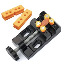 Alloy Flat Clamp Table Jewelry Bench Clamp Drill Press Vice Opening for Nuclear