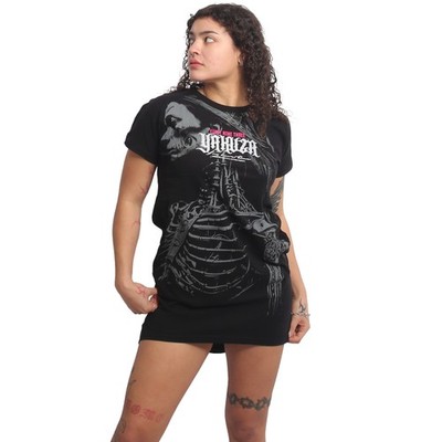 New Yakuza Women's Insights Urban T-Shirt Dress - Black