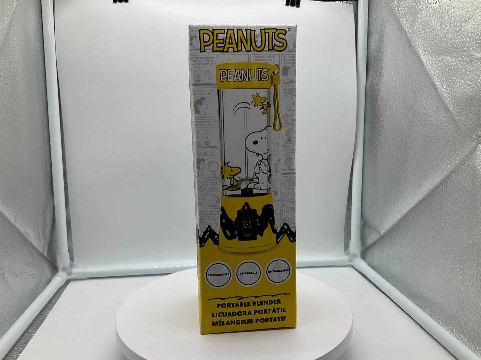 Peanuts Snoopy Portable Rechargeable Blender Uncanny Brands New in Box 2023