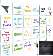Dry Erase Sticky Notes Reusable Whiteboard St...