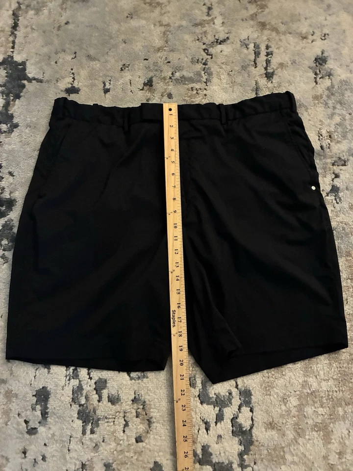 Shorts masculino ajuste sob medida RLX preto tamanho 42 - Imagem 3 de 4